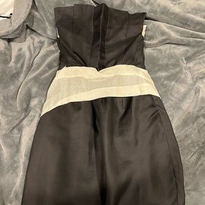 Philip Lim Strapless Tulip Pleat Dress